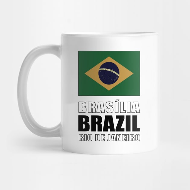 Flag of Brazil by KewaleeTee